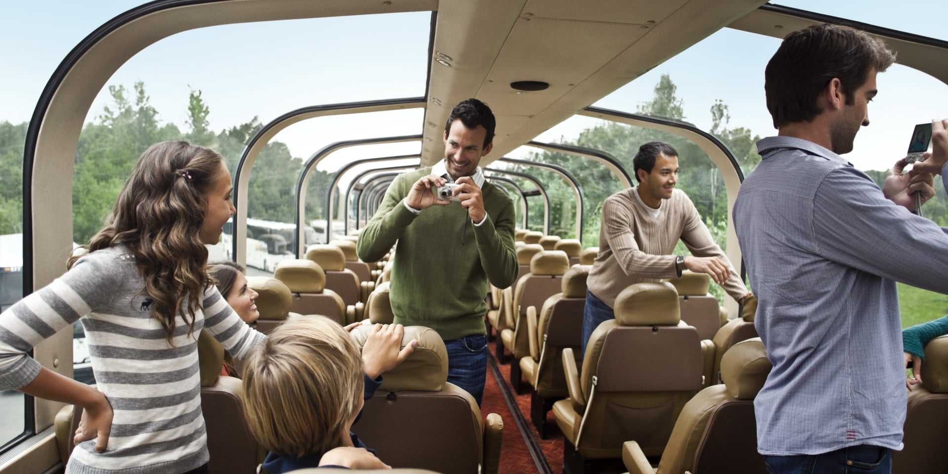 people on the train