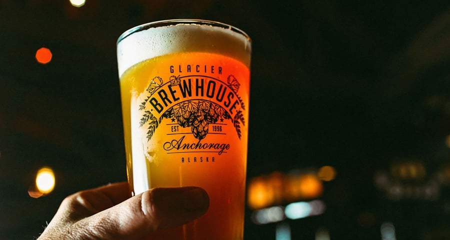 Glacier brewhouse beer