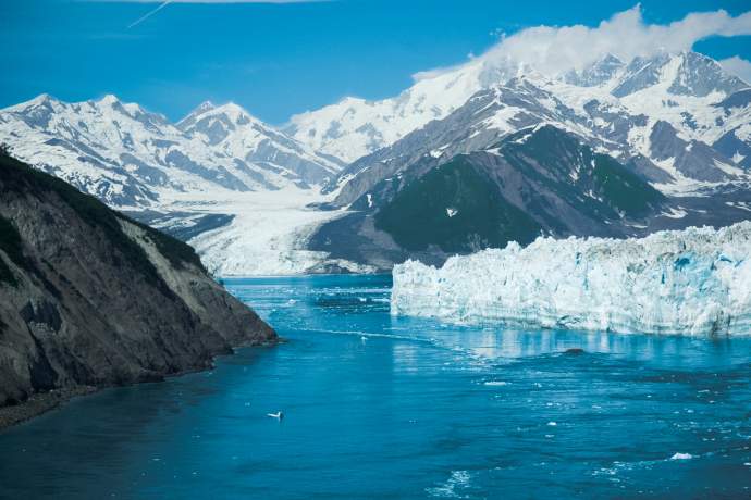 photo of glaciers